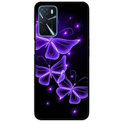 Ốp lưng dành cho Oppo A16 mẫu Bướm Tím