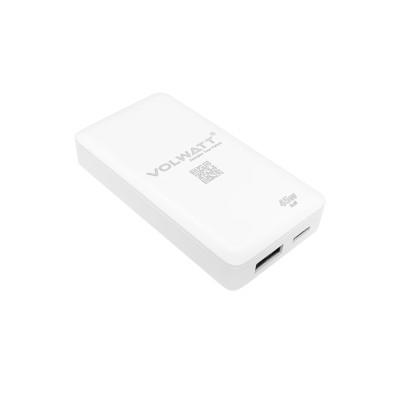 Củ sạc nhanh siêu mỏng Volwatt GE-45GS-C-A-MF 45W GaN Fast Charger  - Hàng Chính Hãng Full box