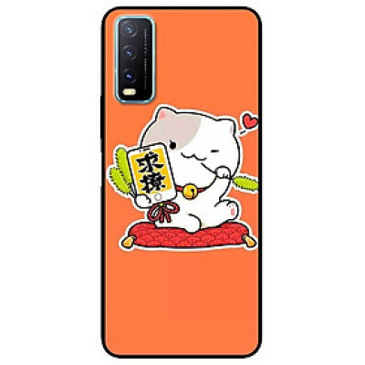 Ốp lưng dành cho Vivo Y20 - Y20s - Y12s mẫu Mèo Vui Vẻ
