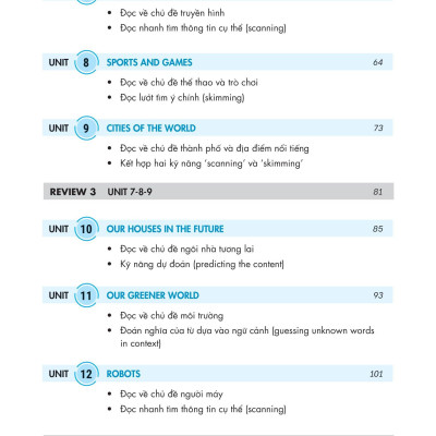 Kỹ Năng Đọc Hiểu Tiếng Anh Lớp 6