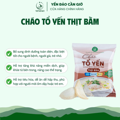 Yến Đảo - Quà Tặng Cho Đơn 110k Cháo Yến Mềm Mịn Thơm Ngon Cung Cấp Dinh Dưỡng Cho Cơ Thể