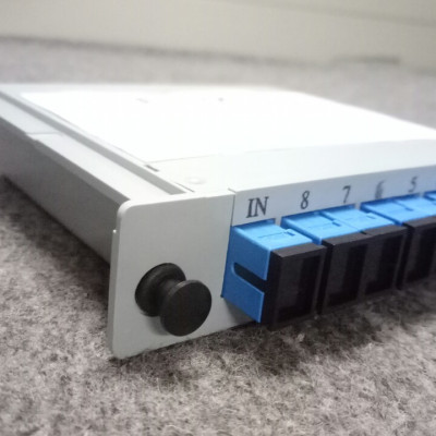 BỘ CHIA QUANG PLC 1x8 SC/UPC dạng Box - Hàng Chính Hãng