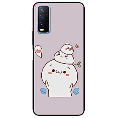 Ốp lưng dành cho Vivo Y20 - Y20s - Y12s mẫu Ba Bé Bánh Bao