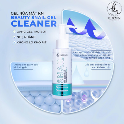 Sữa Rửa Mặt Trắng Da Ngừa Mụn KN Beauty - Hydrating Cleansing Milk 100gr