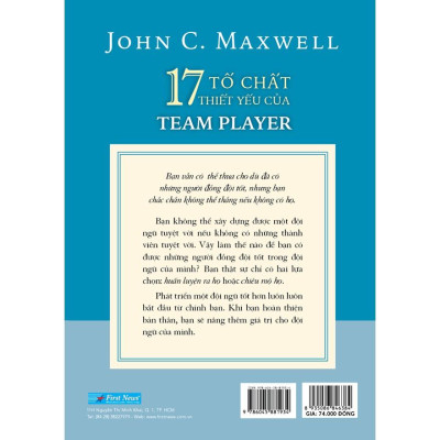Sách 17 Tố Chất Thiết Yếu Của Team Player - First News