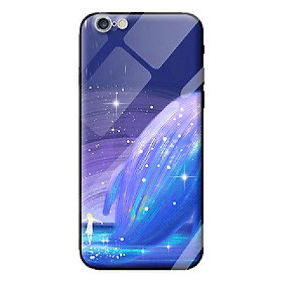 Ốp kính cường lực cho iPhone 6s Plus mẫu CÁ VOI 1 - Hàng chính hãng