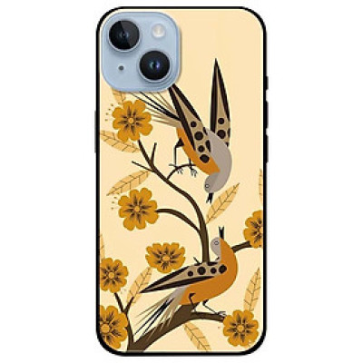 Ốp lưng dành cho Iphone 14 - Iphone 14 Plus - Iphone 14 Pro - Iphone 14 Pro Max - Hai Chú Chim Mùa Thu