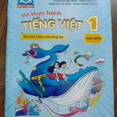 Sách - Vở thực hành Tiếng Việt 1 - Tập 1 (Bộ sách Chân trời sáng tạo)