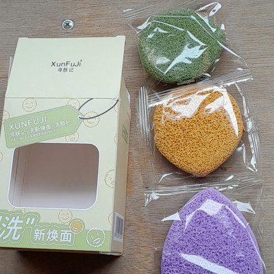 COMBO Hộp 3 Bông Mút Rửa Mặt Amortals, Mút Rửa Mặt Bọt Biển, Làm Sạch Mặt, Bông Mút Hình Giọt Nước - HÀNG CHÍNH HÃNG MINIIN