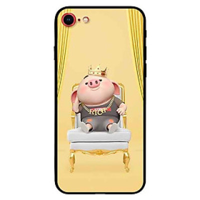 Ốp lưng in cho Iphone 7/ 8 Mẫu Heo Vua