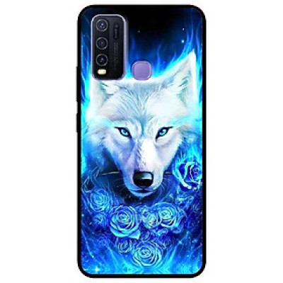 Ốp lưng dành cho Vivo Y30 - Y30i - Y50 mẫu Sói Trắng