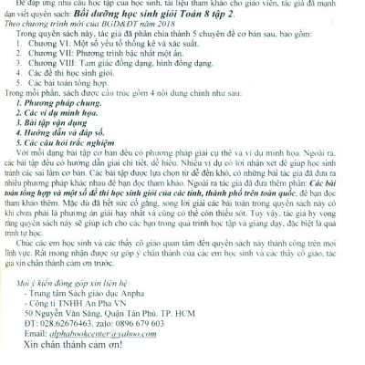 Bồi Dưỡng Học Sinh Giỏi Toán 7 - Tập 2 (Tái Bản 2023)