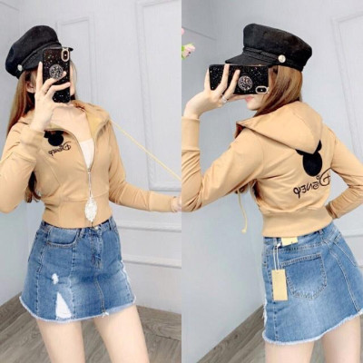 Áo khoát của nữ Desney lửng ngộ nghĩnh phối đẹp-A385