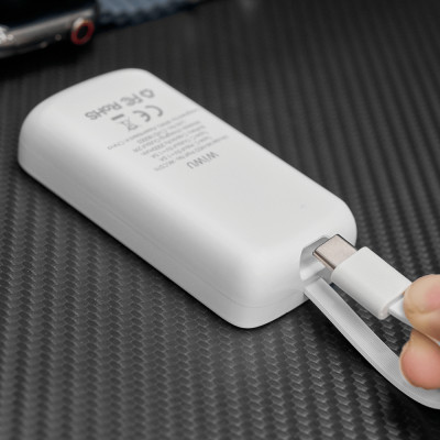 Sạc Không Dây Wi WU Ark 2 in 1 Wi-M22 Dùng Cho Đồng Hồ Apple và Thiết Bị Type-C - Hàng Chính Hãng