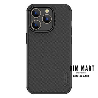 Ốp lưng chính hãng Nillkin dành cho iPhone 14 Pro Max dạng sần - Hàng Nhập Khẩu