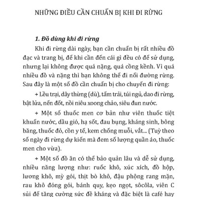 Phòng Tránh Tai Nạn Khi Dã Ngoại - Vietnambook