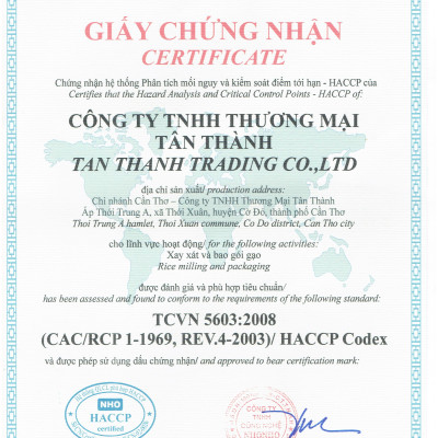 Gạo Hoa Lúa Xanh - Túi 5kg - Tơi xốp, mềm cơm, dẻo ít, thơm nhẹ
