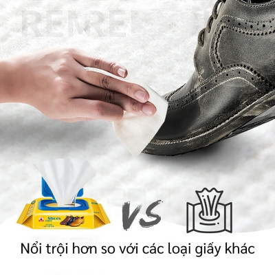 Giấy vệ sinh  giày thể thao cho nam và nữ ,  bịch 30 tờ ,tiện lợi siêu sạch vệ sinh giày nhỏ gọn dễ dàng mang theo 