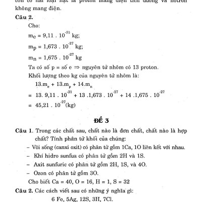 Ôn Tập Và Kiểm Tra Định Kì Hóa Học Lớp 8 (Tái Bản)