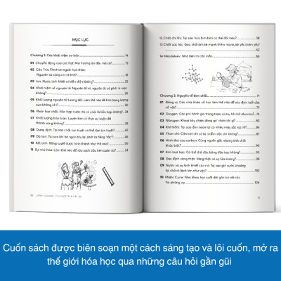 Sách - STEM Hóa Học Cuốn Sổ Tay Ma Thuật Giúp bạn hiểu sau về kiến thức Hóa học phổ thông