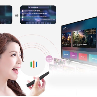 Tivi Box X96 Max plus ultra Android 11 điều khiển giọng nói tiếng việt kiêm bàn phím đèn nền Ram 4G Có Bluetooth S905X4 Wifi Kép Cài Sẵn Ứng Dụng Xem Phim Hd Và Truyền Hình Cáp miễn phí vĩnh viễn - Hàng Nhập Khẩu