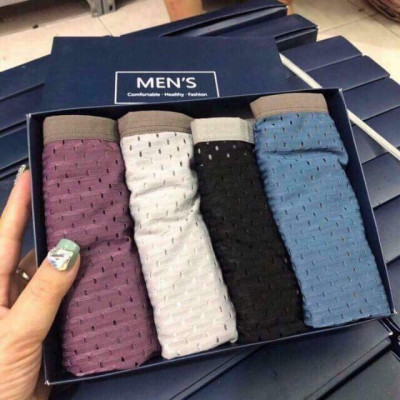 HỘP 4 QUẦN SỊP THÔNG HƠI MEN