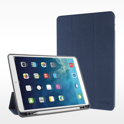 Bao da Mutural Tailor dựng đứng có khay bút dành cho iPad Air / iPad 5 - Hàng chính Hãng