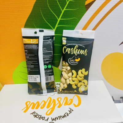 Hạt Điều Nhân Trắng Rang Không Muối 50g