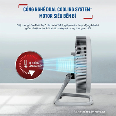 Quạt sàn Tefal Turbo Silence Plus VH686790 - Hàng chính hãng