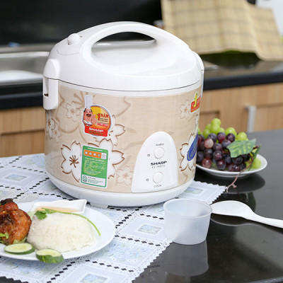 Nồi Cơm Điện Sharp KS-N191ETV SB - 1.8 Lít - Hàng chính hãng